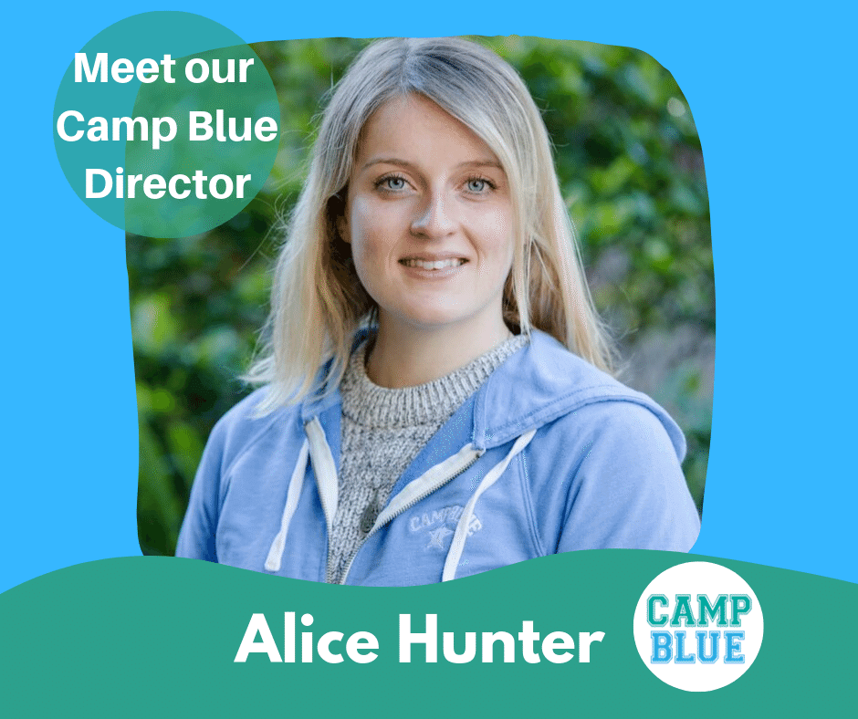 Alice Hunter, Camp Director with Camp blue in NSW